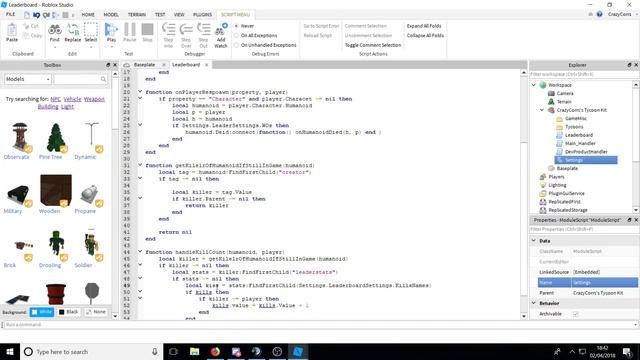 How to make a Tycoon - Leaderboard Setup - Roblox - From Scratch or Kit - Part #2 смотреть онлайн