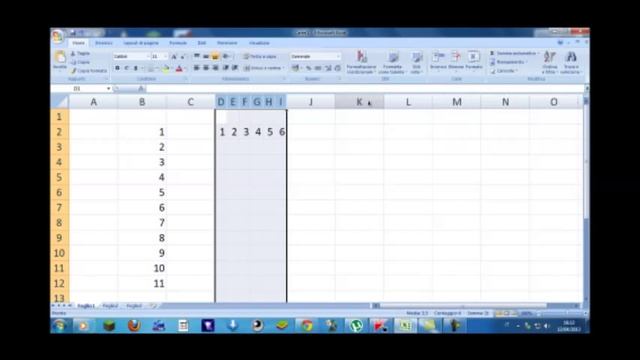 GUIDA EXCEL 2007 (TUTORIAL INIZIO) EP.1 смотреть онлайн