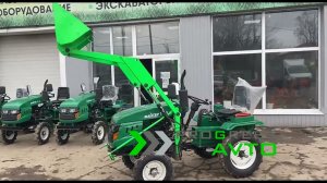 Китайский трактор ФАЙТЕР Т-15 с куном Тула PROGRESS AVTO фронтальный погрузчик на трактор