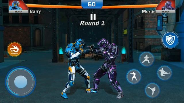 Robot Fighting Games - New Steel Robot Ring Battle - Android Gameplay смотреть онлайн