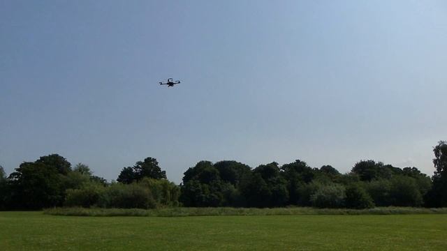 Steadidrone QU4D with DJI Naza Flight Controller - First Flight смотреть онлайн