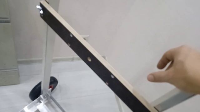 Верстак тележка со встроенной стойкой под длиномер. смотреть онлайн