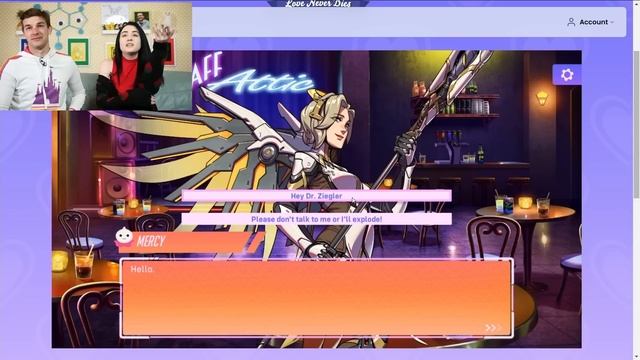 Which Overwatch Hero Will WIN My Love? | LoverWatch (Overwatch Dating Sim) смотреть онлайн