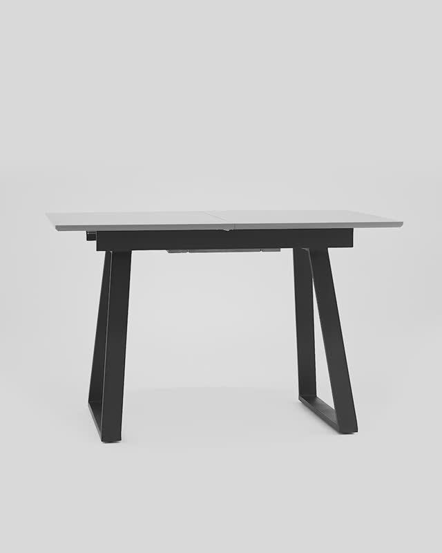 Стол Детройт серый. Обеденный стол в элегантном стиле смотреть онлайн