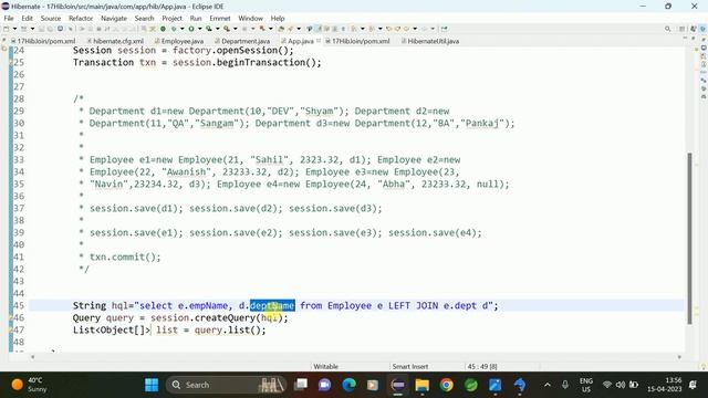 Left Join in HQL || Shyam Sundar смотреть онлайн