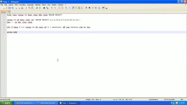 Hack SQL bằng tay смотреть онлайн