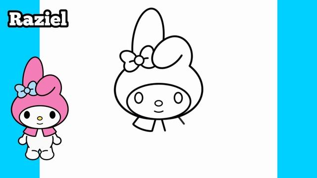Como dibujar a My Melody - Sanrio смотреть онлайн