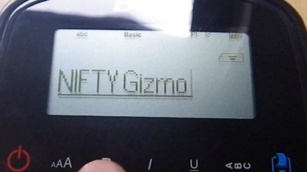 HOW TO USE: Dymo LabelManager 280 Handheld Label Maker QWERTY Keyboard (UK ??)