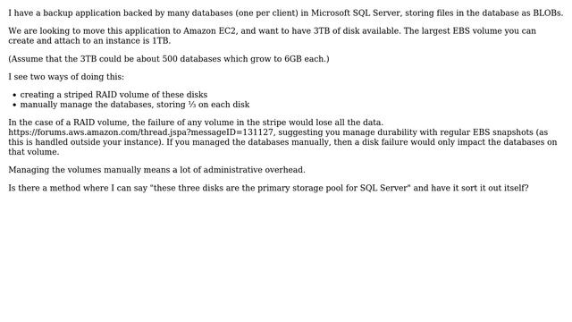 DevOps & SysAdmins: Managing multiple storage volumes in Microsoft SQL Server смотреть онлайн