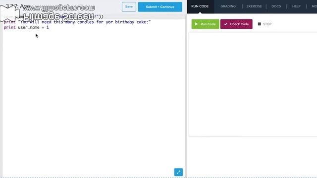 3.3.7 Age CodeHS python смотреть онлайн