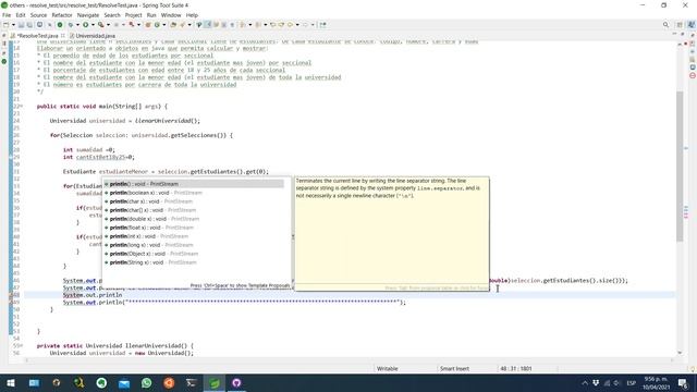 Resolviendo Examen de Estudiante de Desarrollo de Software Parte3 смотреть онлайн