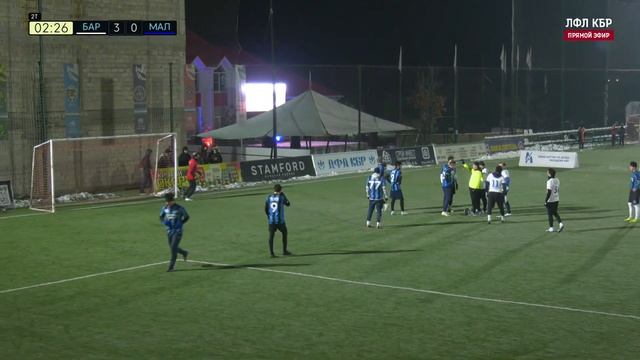 БАРСА - МАЛКЪАР | Зимний Кубок ЛФЛ КБР 23/24 |⚽️ #LFL07 смотреть онлайн