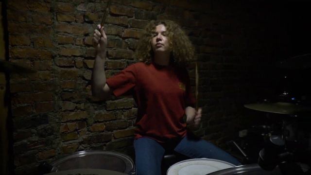 Motley Crue - If I Die Tomorrow (drum cover by Anya Zhavrina) смотреть онлайн