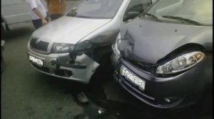 Чери Кимо - crahs test