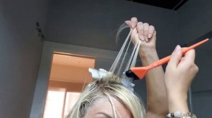 Мелирование самой себе