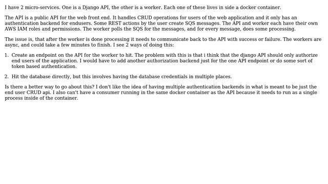 Software Engineering: How to design authorization between docker microservices? (2 Solutions!!) смотреть онлайн