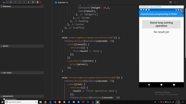 What are Futures? Async/Await? - How to write async code in Flutter смотреть онлайн