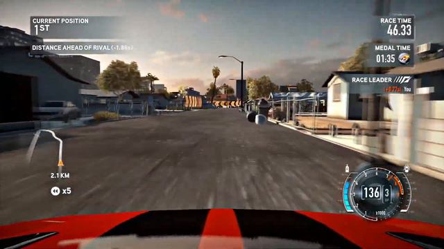 NFS The Run World Record - Sin City Street Race 1:22.83 смотреть онлайн