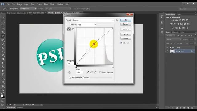 Adobe Photoshop CS6 | 3D Logo Design Tutorial (PSD circle) смотреть онлайн