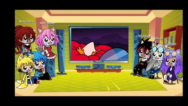 I personaggi di Sonic guardano Something About Sonic the hedgehog смотреть онлайн