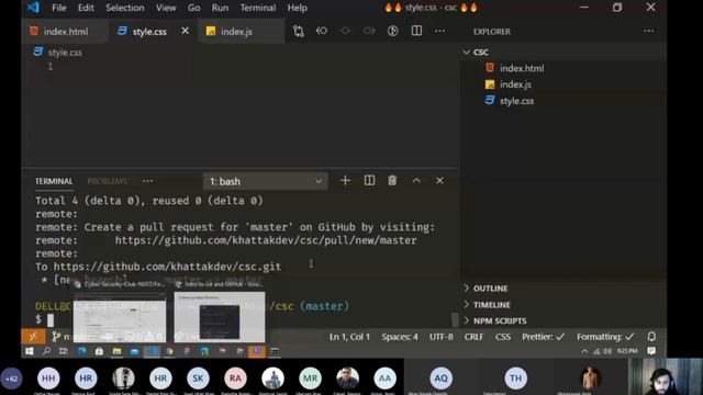 Tech Talks | Episode 1 | Code, Repo and Deploy - Introduction to Git and GitHub | Part 3 смотреть онлайн