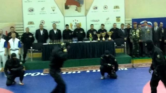 Показательное выступление бойцов СОБРа смотреть онлайн