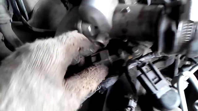 Замена турбины K9K 1.5Dci Рено Лагуна 3