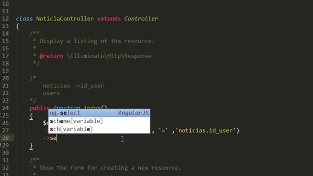 (Builder) Consulta entre dos tablas relacionadas con Laravel 5.2 смотреть онлайн