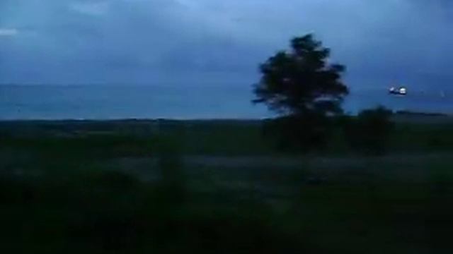 Черное море,съемка с поезда (Black Sea). смотреть онлайн