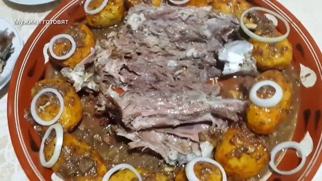 Баранья шея в казане.Когда МЯСО и КОСТИ тают во рту! Гости в ШОКЕ! смотреть онлайн