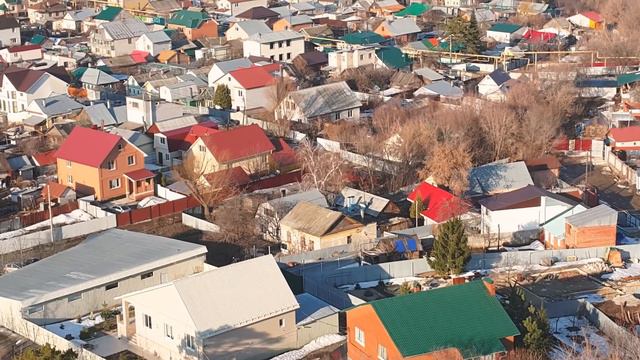 Сад-Город в Октябрьском районе Самары. смотреть онлайн