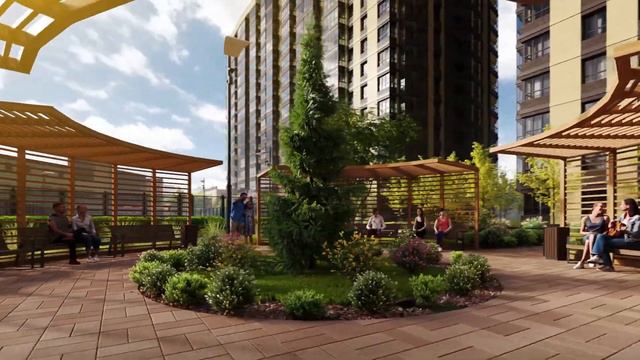 Донской Квартал | 3D Анимация Жилого Комплекса смотреть онлайн