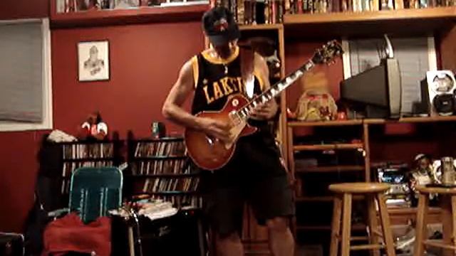1990 Gibson Les Paul Custom Cherry Sunburst ( Fire And Flames ) смотреть онлайн