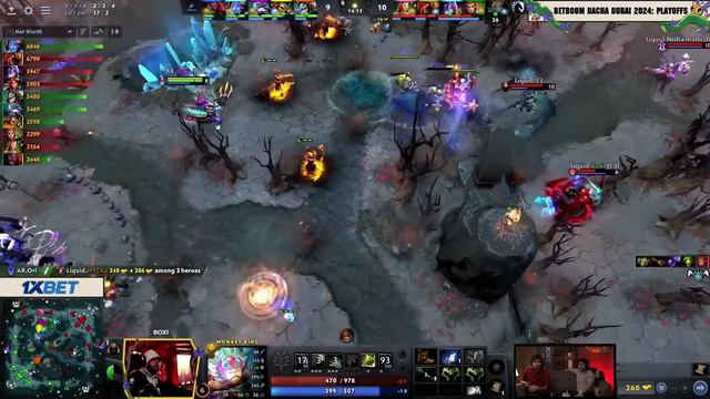 Full Game: Team Liquid Vs Azure Ray - Game 2 (BO3) | Betboom Dacha Dubai 2024 - Playoffs