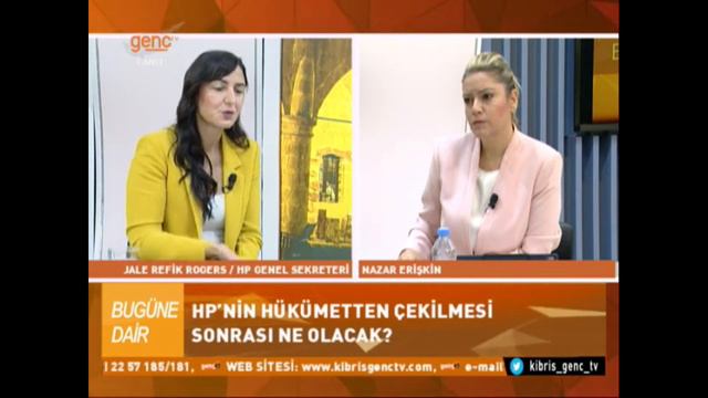HP Milletvekilimiz Jale Refik Rogers Kıbrıs Genç Tv'de Nazar Erişken'in Konuğu Oldu. 07.10.2020 смотреть онлайн
