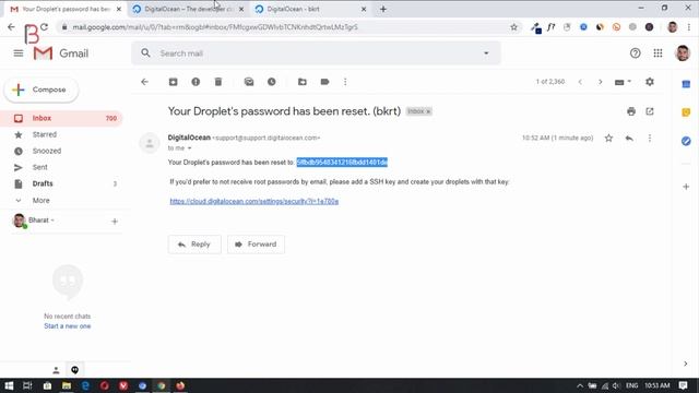 How to Reset Digitalocean Droplet Password 2020 смотреть онлайн