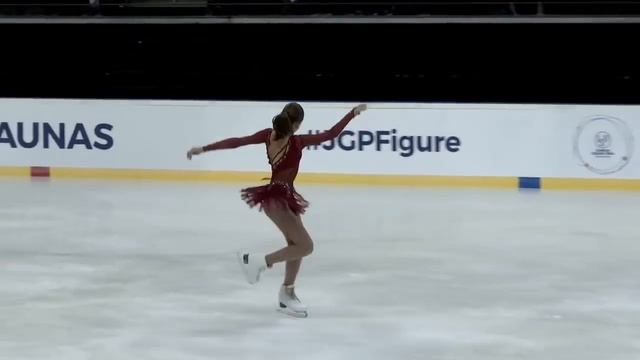 Ксения Синицына Россия | ISU Гран При (юниоры) 2018 Каунас | Короткая программа (девушки) смотреть онлайн