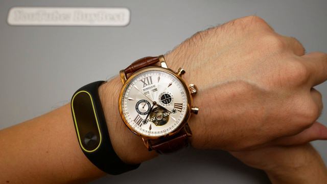 Механические часы с Алиэкспресс - BINSSAW | Автоматические механические часы Tourbillon #Aliexpress смотреть онлайн