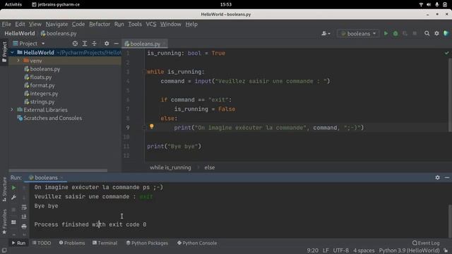 TUTO Python : Manipulation de valeurs booléennes смотреть онлайн