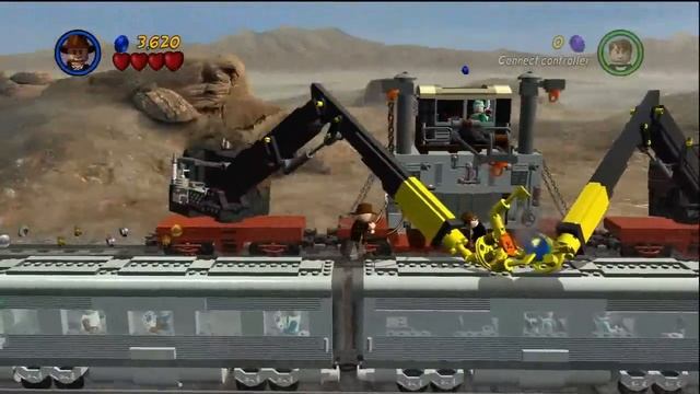 Lego Indiana Jones 2 Walkthrough Kingdom Of The Crystal Skull Part 1 Crain Train смотреть онлайн