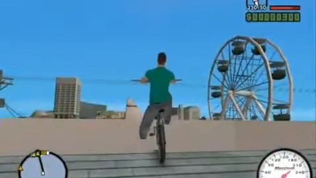 GTA San Andreas Mountain Bike Stunts смотреть онлайн