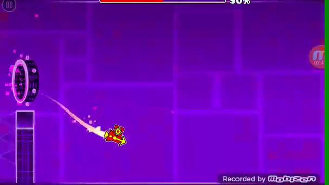 Проходим второй уровень в Geometry Dash