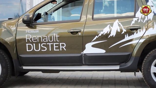 Молдинги (накладки) на двери Renault Duster, 2015-н.в. (www.russ-artel.ru) смотреть онлайн