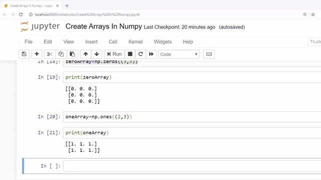 14 Ways To Create Arrays In Numpy смотреть онлайн