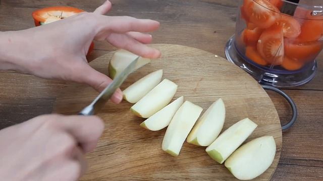 Овощной смузи за минуту! Рецепт перекуса! Все смешал и готово! смотреть онлайн