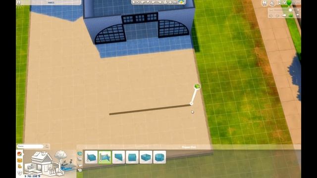 Tutorial The Sims 4 / ideas for pool / ideas for backyards / идеи для заднего двора с бассейном смотреть онлайн