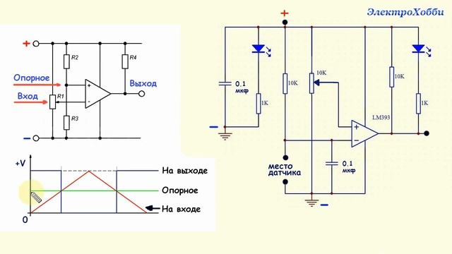 Про датчики АРДУИНО, их общую схему на компараторе LM393, устройство, работу и подключение реле