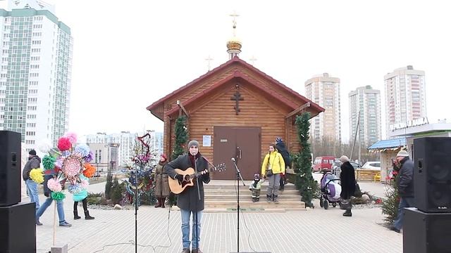 Хор храма святителя Николая Японского на зимнем фесте 2018 «Шчадрэц на раёне» смотреть онлайн