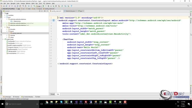 Android Studio Tutorial - Compound Icon Text View смотреть онлайн
