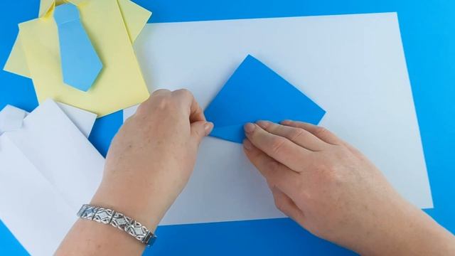 Оригами открытка для папы / Открытка для папы смотреть онлайн